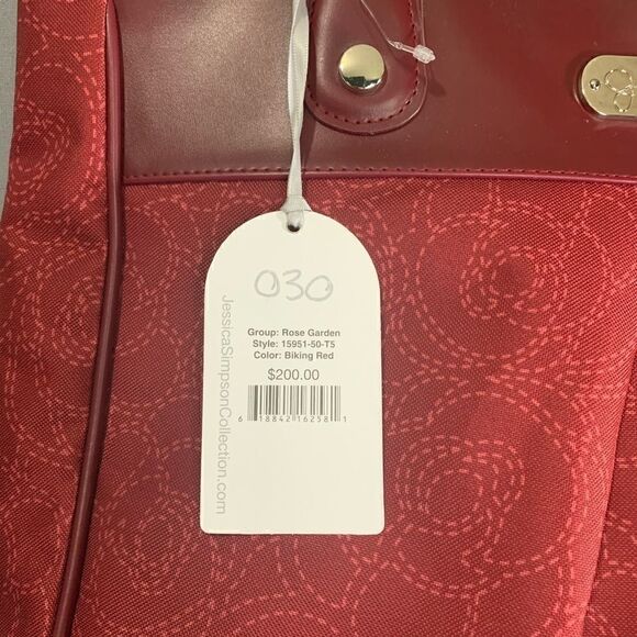 Jessica Simpson Rose Garden Weekender Tote Bag - Picture 3 of 7